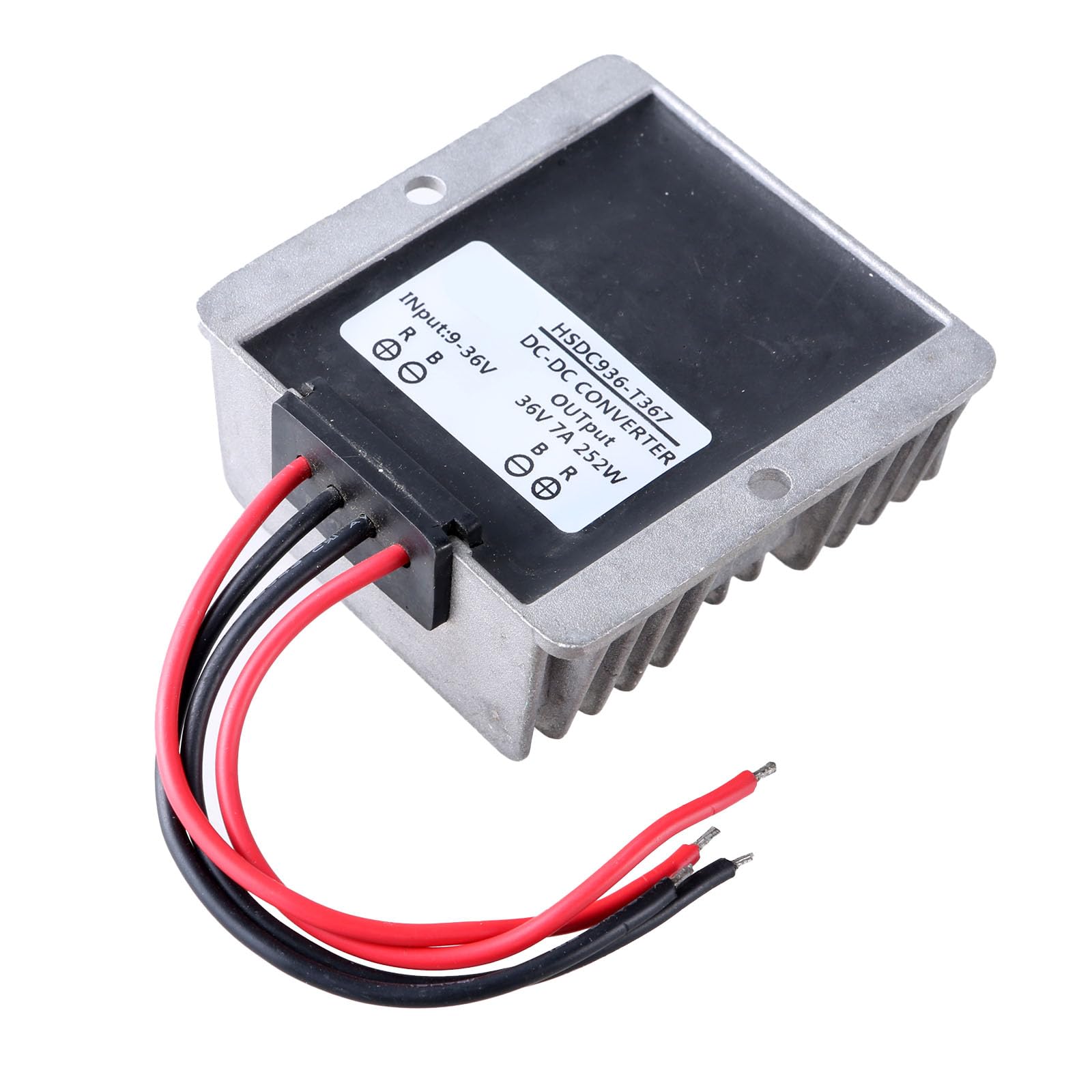 Convertitore portatile del cavo di alimentazione del regolatore di tensione 9V ~ 36V a 36V7A Tensioni Step Up Adattatore per dispositivi elettronici 36V