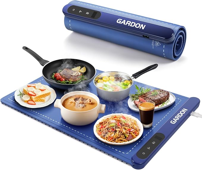 Blue Food Warming Mat 18"x11