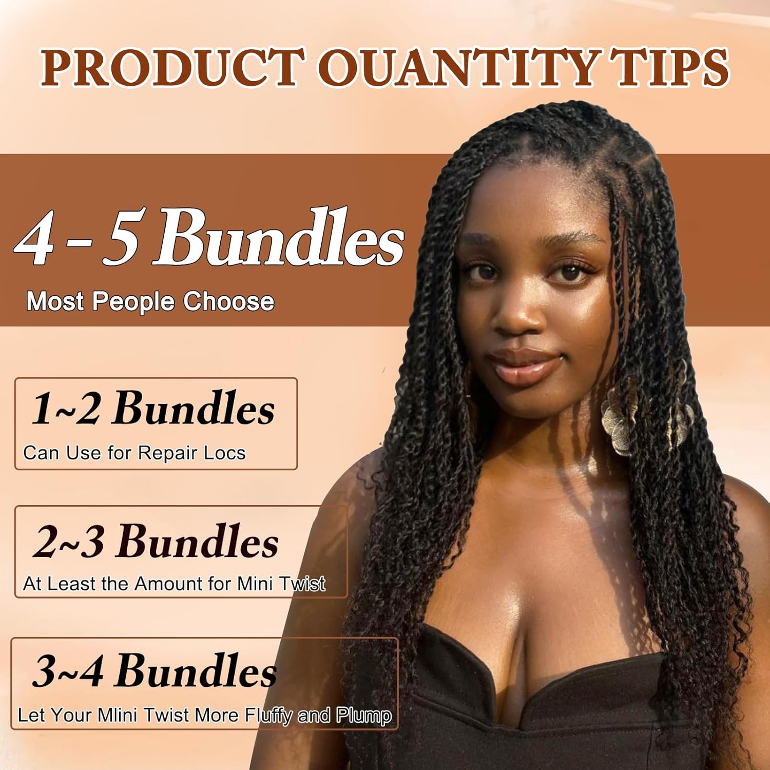 Afro Kinkys Bulk Human Hair for Braiding 16 Inch 120g Afro Kinky-Curly Human Hair Bulk for Twist Braids 3 Bundles Spring Twist Hair 4C Kinky Braiding Hair for Dreadlock Extensions 1B Nature Black