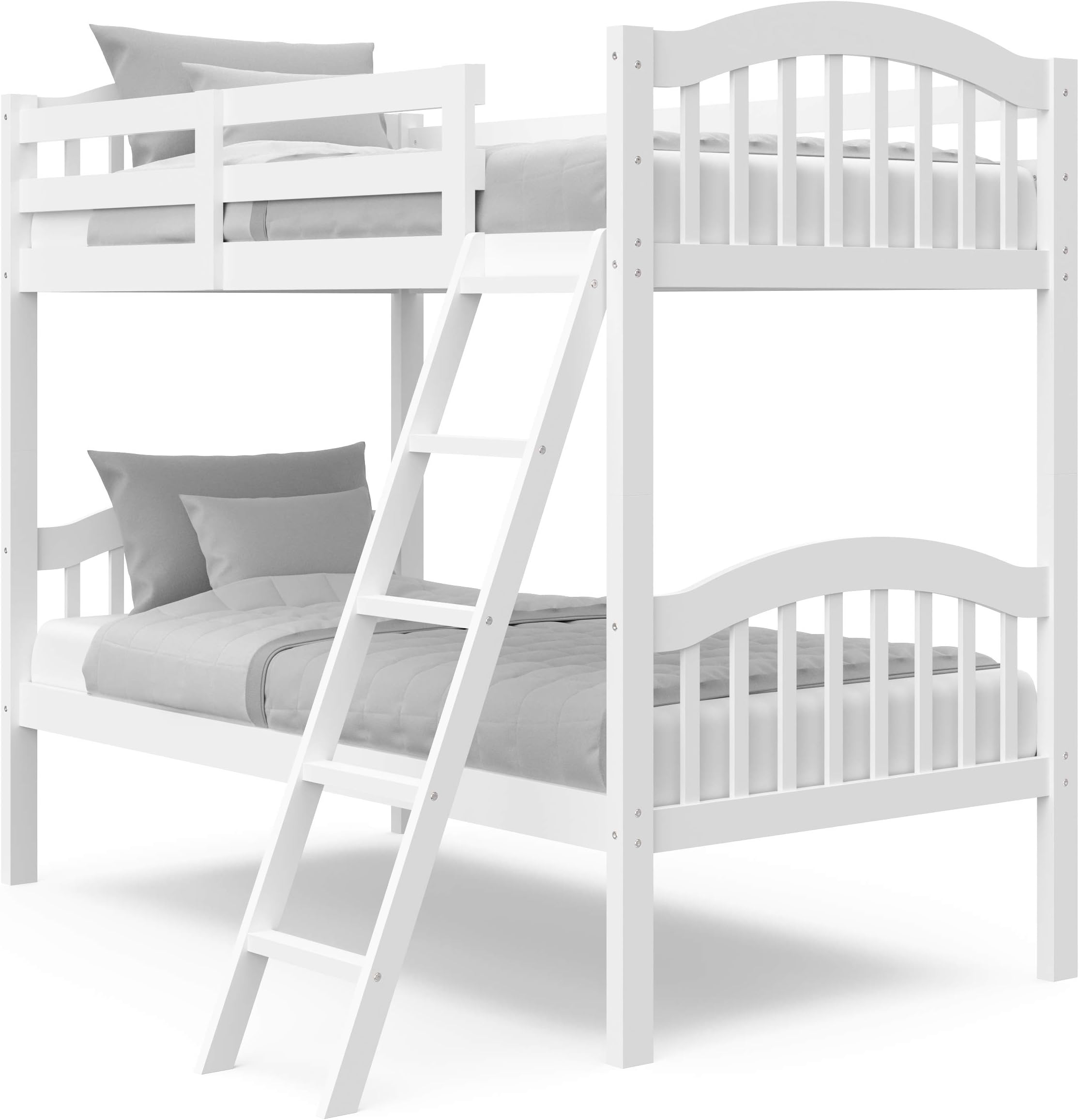 Storkcraft Caribou TwinoverTwin Bunk Bed (Gray