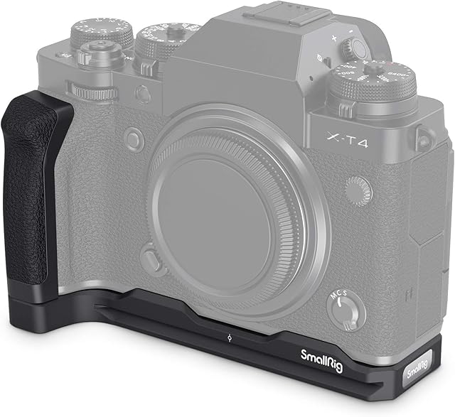 SMALLRIG X-T4 Hand Grip L Bracket for Fujifilm X-T4 with Aluminum Quick Release Plate - LCF2813