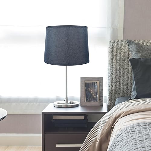 Miniatura 4 de LIFKOME Pantalla redonda pequeña para lámpara de mesa Borlas Diseño Chinoiserie