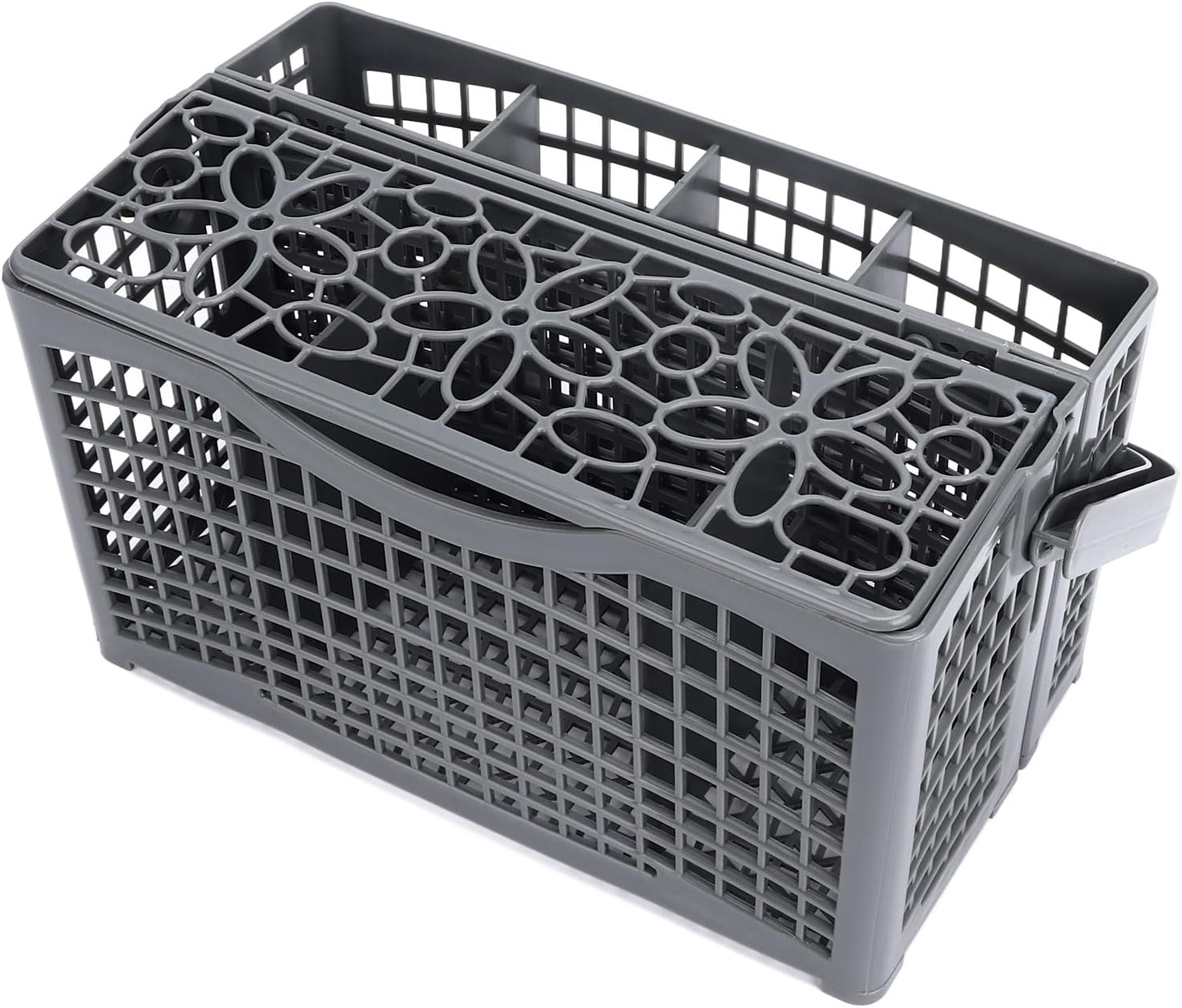 Dishwasher Silverware Basket, Dishwasher Cutlery Replacement Basket, Knives Forks Flatware Storage Holder for Most Dishwashers