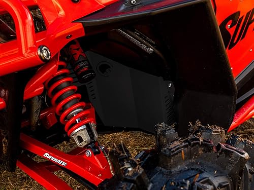 Miniatura 4 de SuperATV Protectores de guardabarros interiores negros resistentes para Polaris RZR XP 1000 / XP Turbo/Turbo S/S 1000 (ver ajuste) | 1 par | chapado