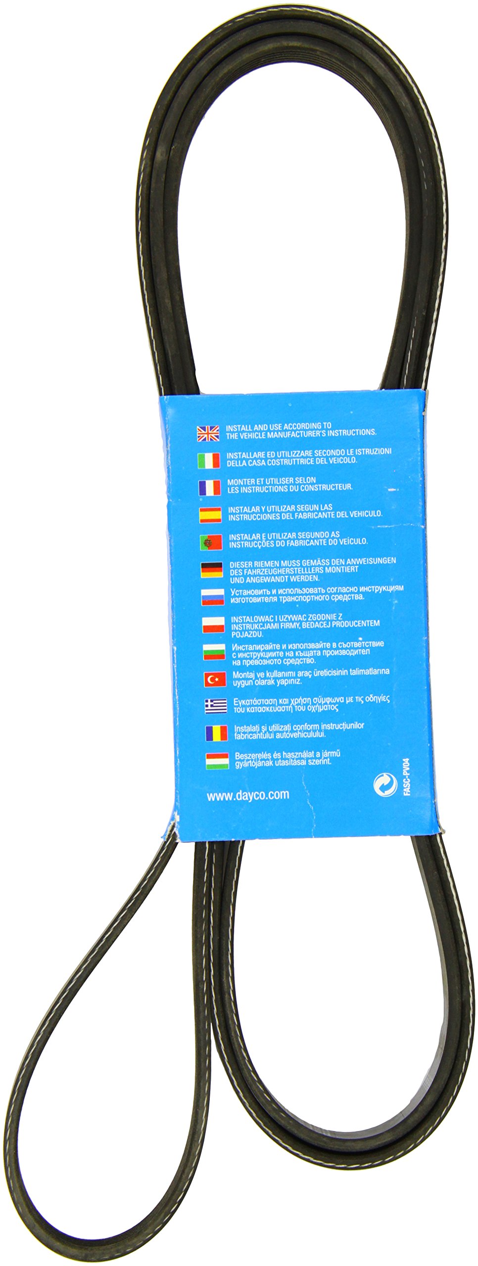 Courroie Striée Dayco 8198K - Renfort Kevlar - Compatible Kymco