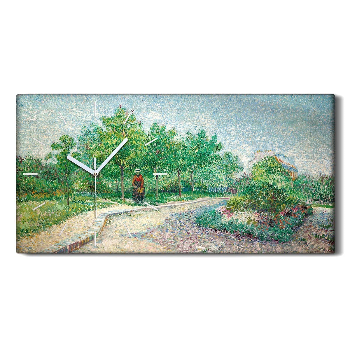 Horloge Silencieuse Sans Tic-Tac Tableau Mural Art Moderne 60x30