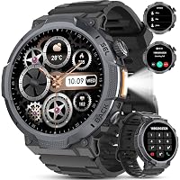 Orologio Smartwatch Uomo, Schermo AMOLED 1,53