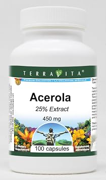 Acerola 25% - 450 mg 100 Capsules, ZIN 518816