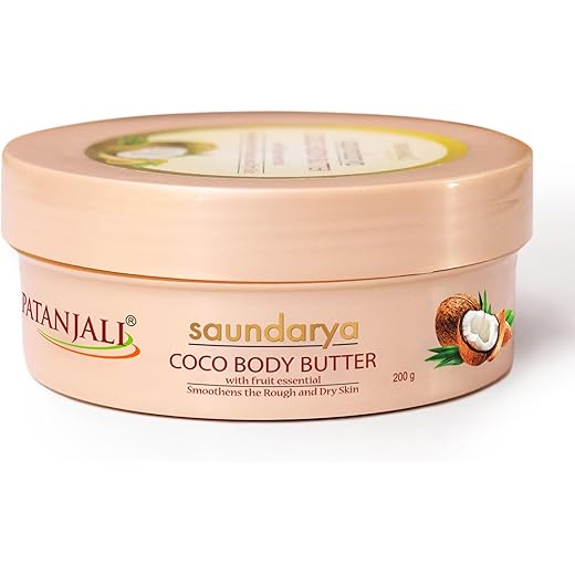 Patanjali Coco Body Butter 200g - Deep Hydration