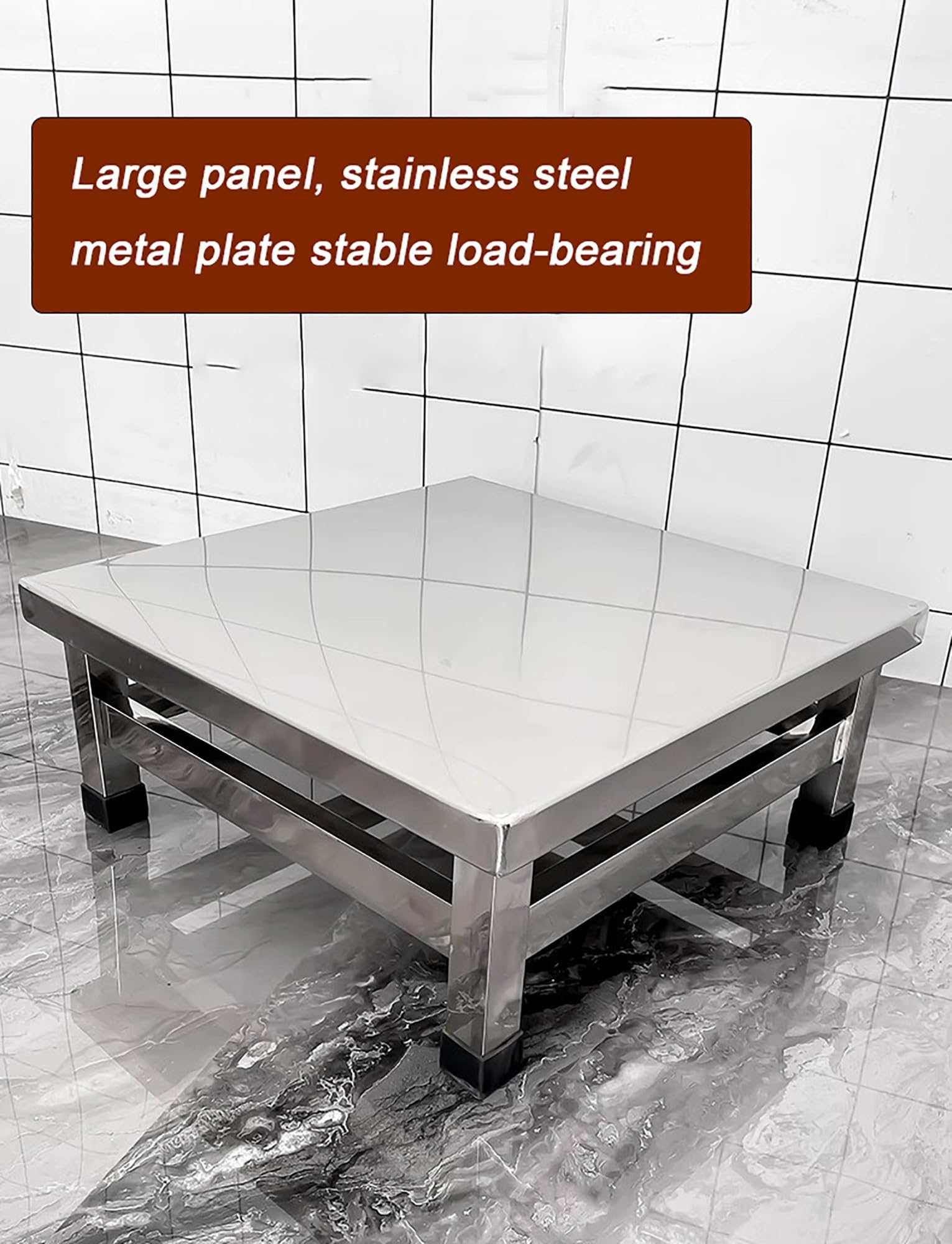Supporto elevato industriale della base quadrata resistente 45x45x20cm del supporto del condizionatore d'aria per gli scaffali & la costruzione di attrezzature
