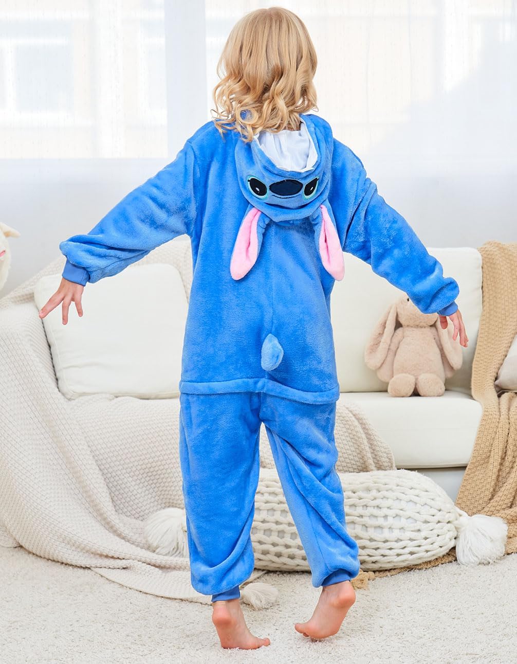 Kids Animal Onesie,One Piece Halloween Cosplay Costume Sleepwear - Image 3