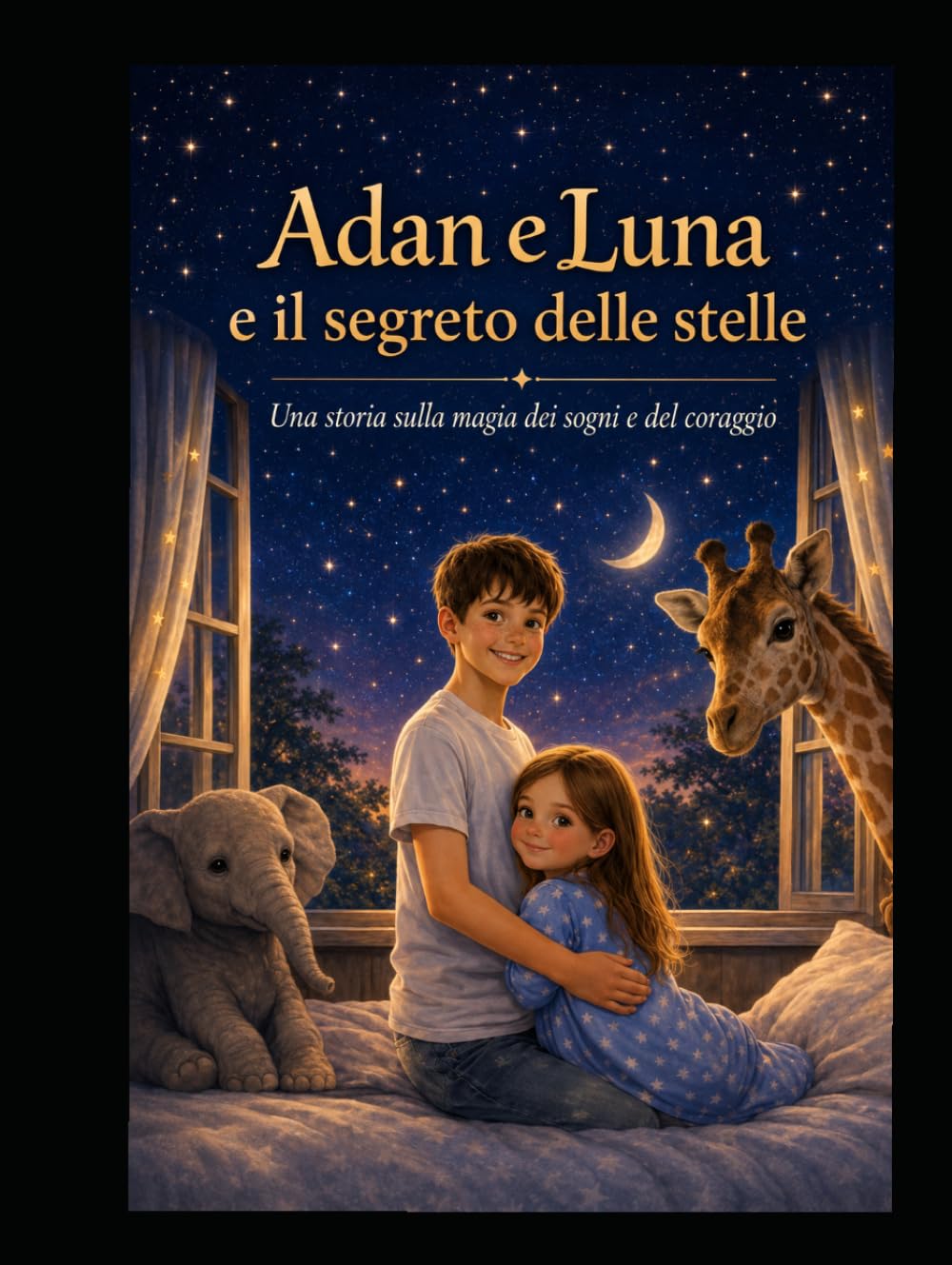 Adan e Luna e il segreto delle stelle: Una storia sulla magia dei sogni e del coraggio con attività e disegni da colorare