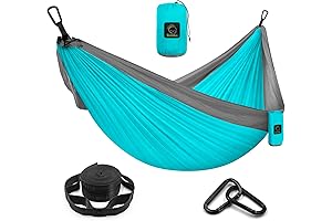 Cozy Teal Hammock for Restful Adventures