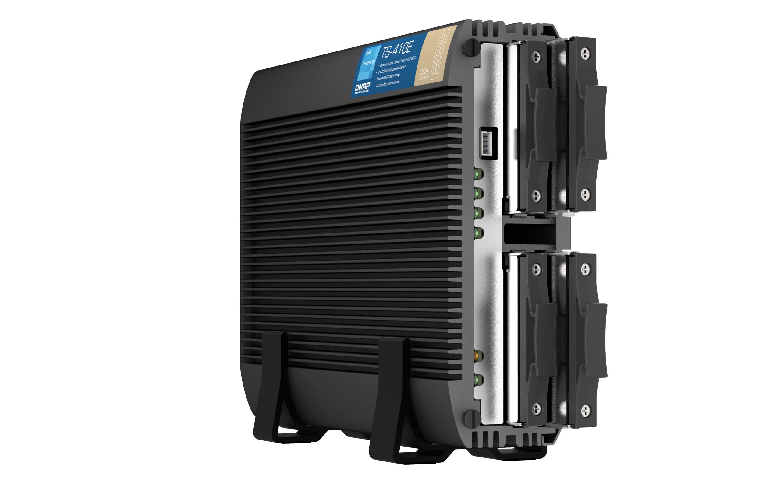 Qnap TS-410E-8g NaS-Server 4-Bay Intel Celeron J6412 8 Gb Ram 2.5gbe (tS-410E-8g)