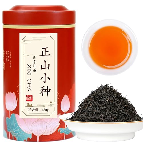 XIXICHA Zhengshan Xiaozhong Black tea Loose Leaf tea Lapsang souchong