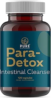 para-Detox – Natural Parasite Cleanse | Powerful Blend with NAC, Ginger Root, Clove, Wormwood, Garlic & Pumpkin Seed | Made in The UK | All-Natural, Gut Health