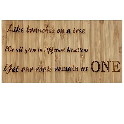 Miniatura 5 de Custom Family Tree Cutting Boards, Bamboo Cutting Board Personalized with Family names, Wedding Anniversary Gifts, Mother's Day Gift, Wedding Gift,