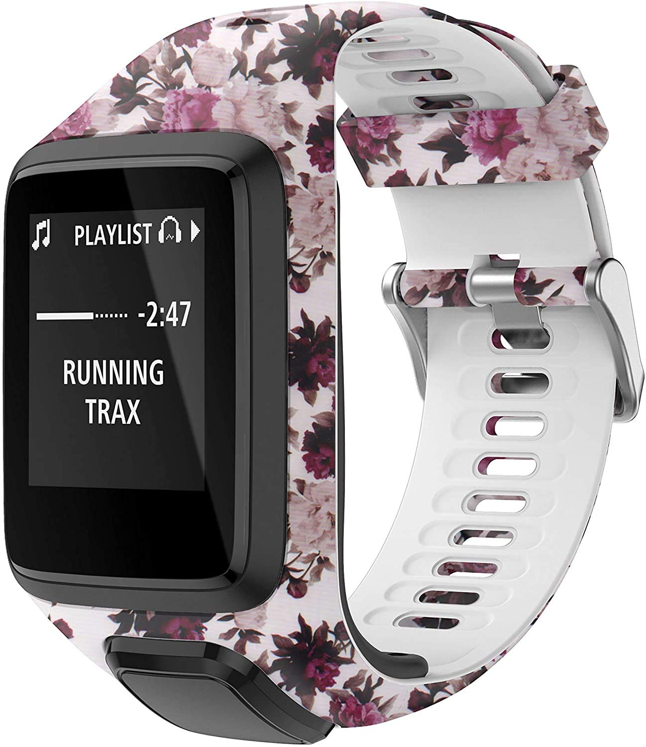 Per Tom Runner 2/3/Spark 3/Golfer 2 Silicone Orologio Cinturino Bande Strap