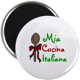 CafePress Italiana Magnets 2.25" Round Magnet, Refrigerator Magnet