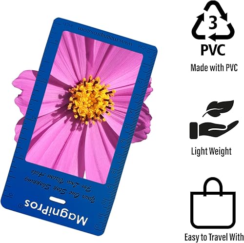 Miniatura 5 de MagniPros lente de ampliación x3 de página completa de plástico, 2 lentes de Fresnel de 7 x 10 pulgadas