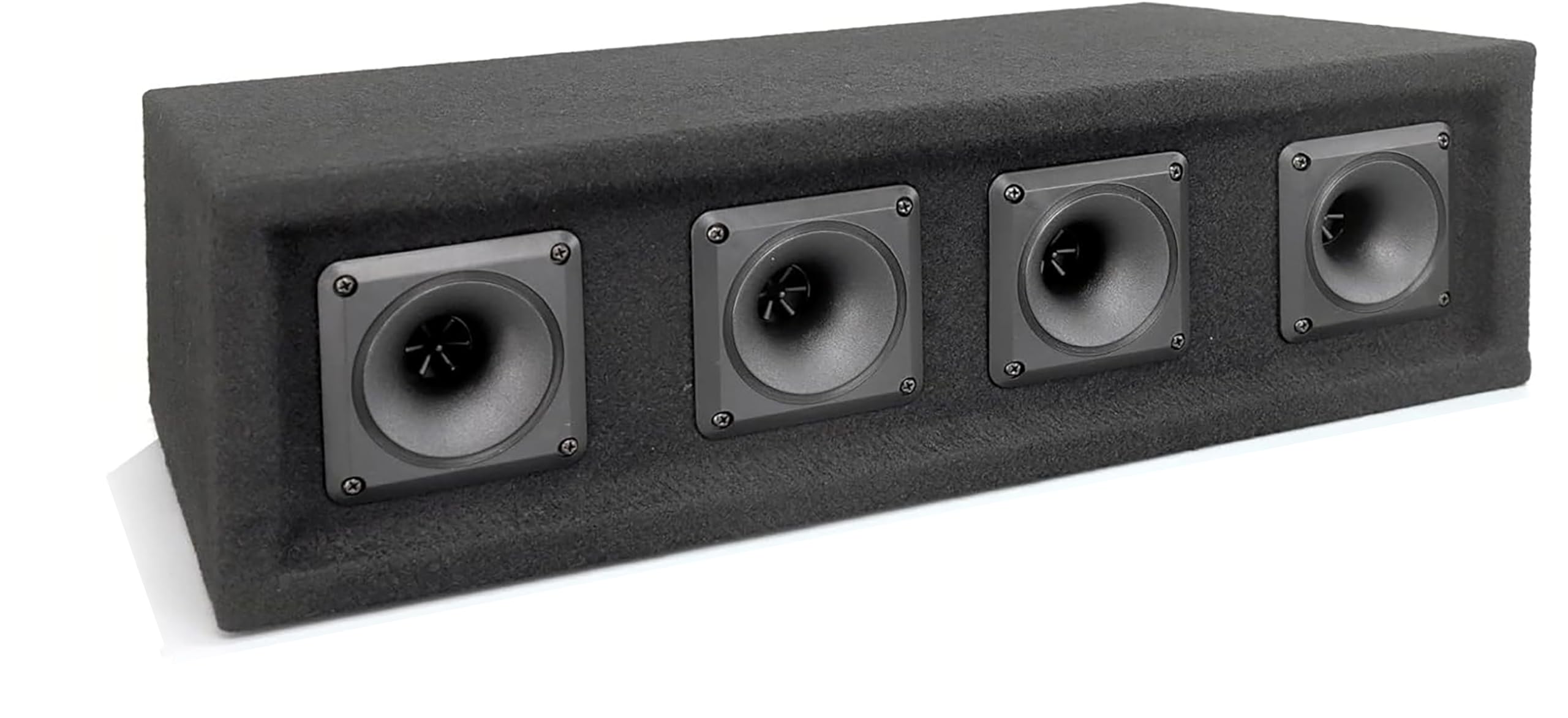 【Pyle公式】PAHT4 4連 DJ ツイーター スピーカーシステム｜最大出力300W・定格150W RMS｜7.6cm ホーン型ピエゾツイーター搭載