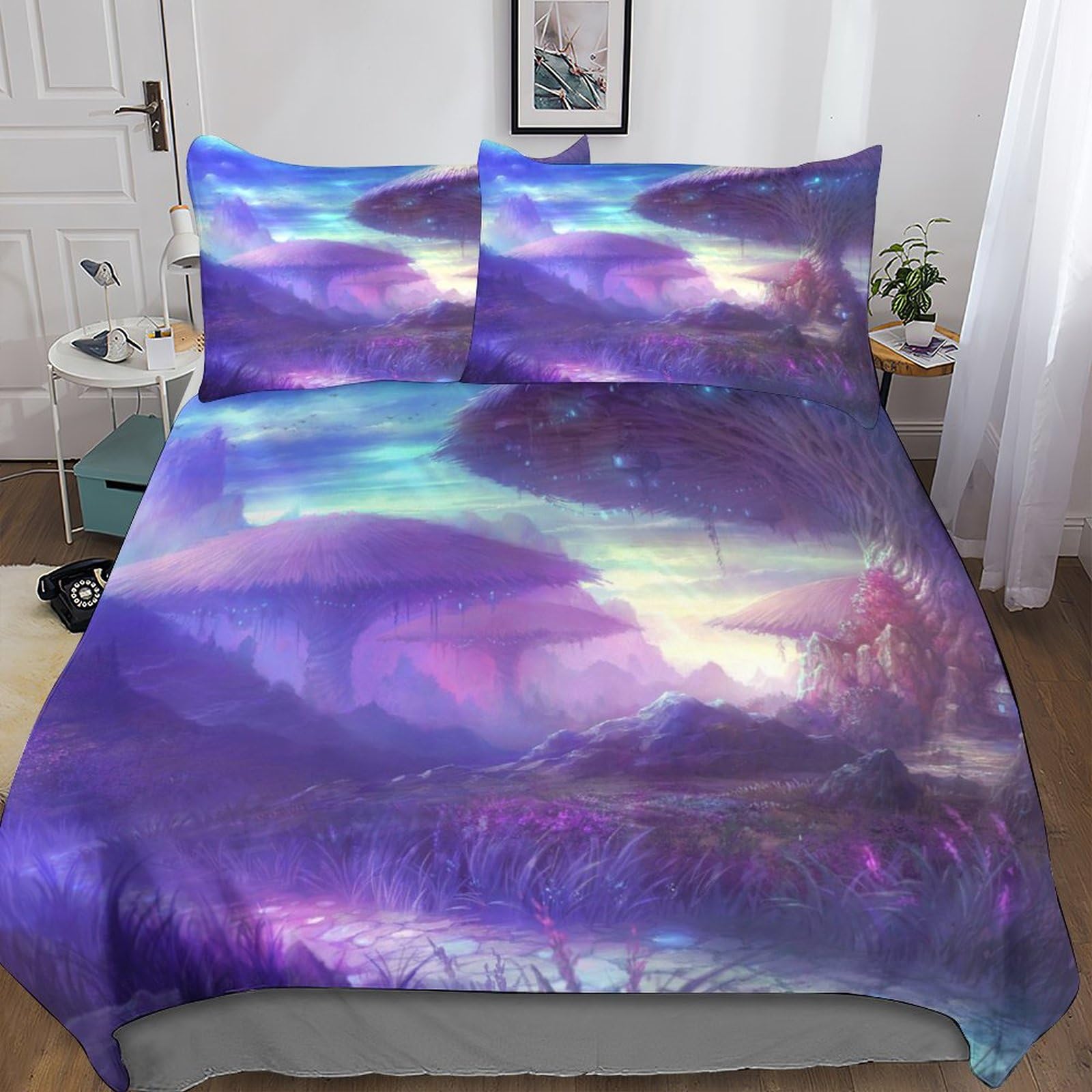 Housse de couette cinéma 3D en microfibre pour transformer votre chambre en salle de projection