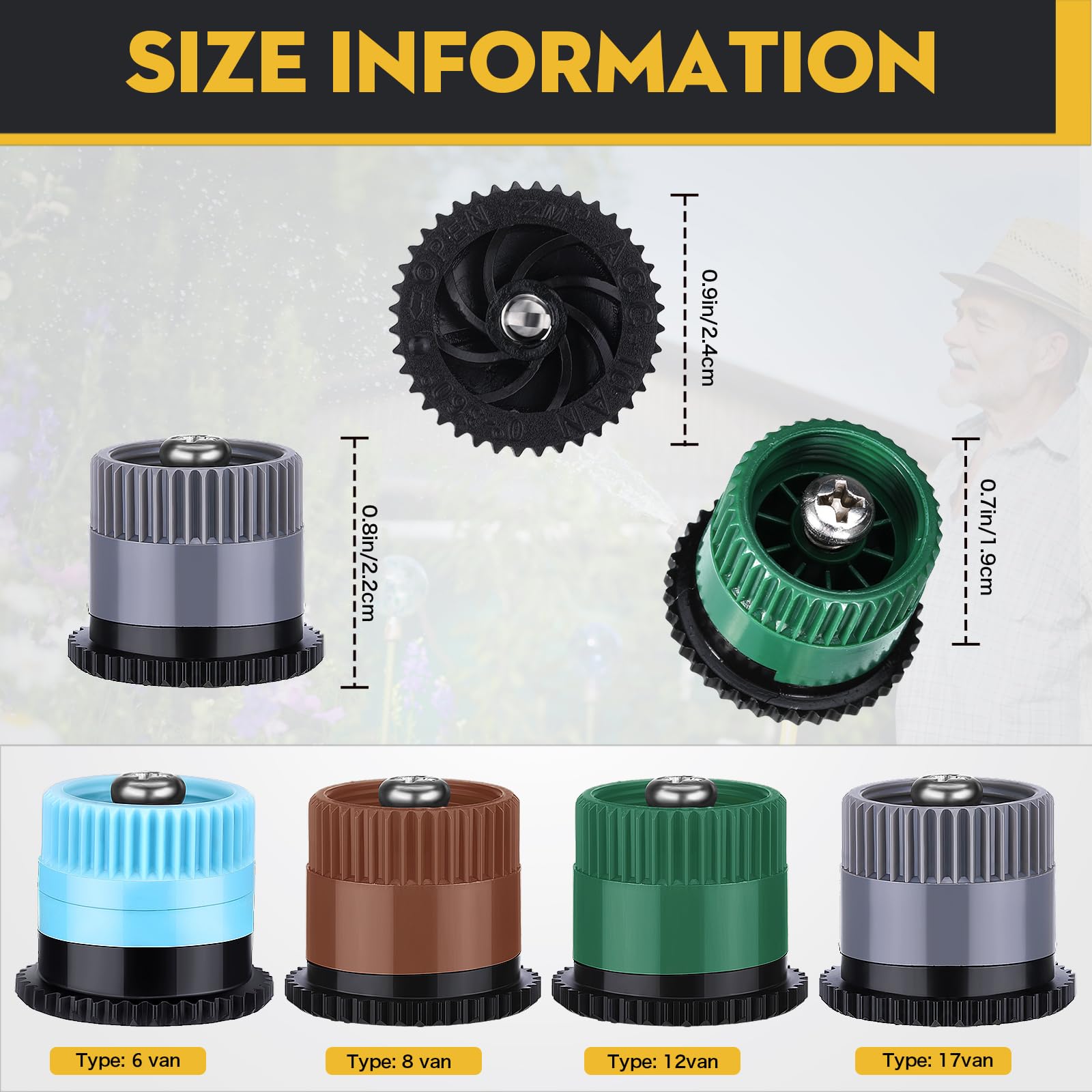 Têtes D'arrosage Pop UP De Remplacement Modtek Pour Les Arroseurs Pop