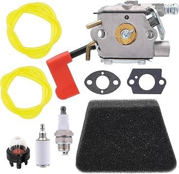 WT-628 Carburetor for Walbro WT-628-1 String Poulan PP331 PP445 PP035 PP336 PP446 PPB300 32cc Gas Trimmer Replace 530071637 530071405