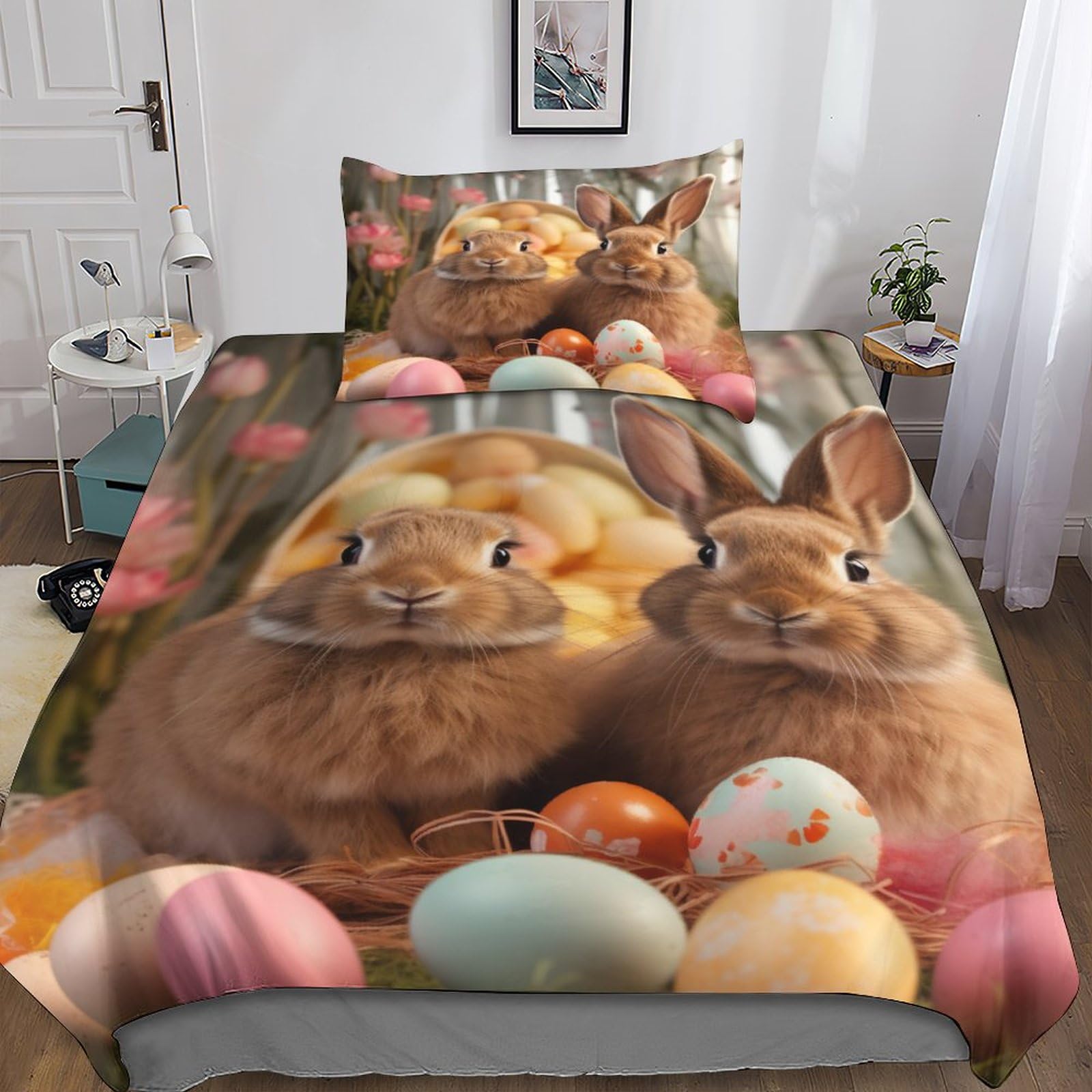 Housse de couette 3D lapin pour créer un cocon douillet dans la chambre