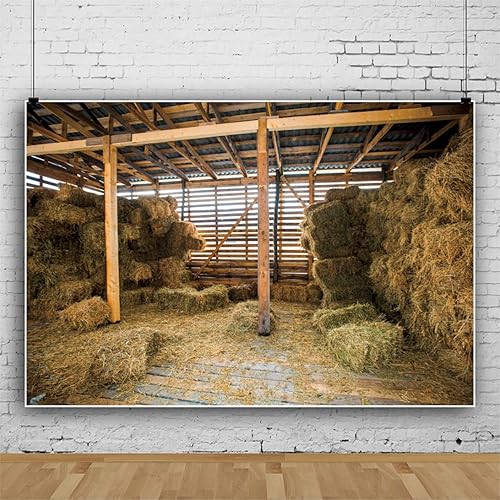 Miniatura 6 de Caaerttply Telón de fondo de vaquero occidental para fotografía, telón de fondo de fotos de granero salvaje oeste, 10 x 8 pies, fondo vintage de