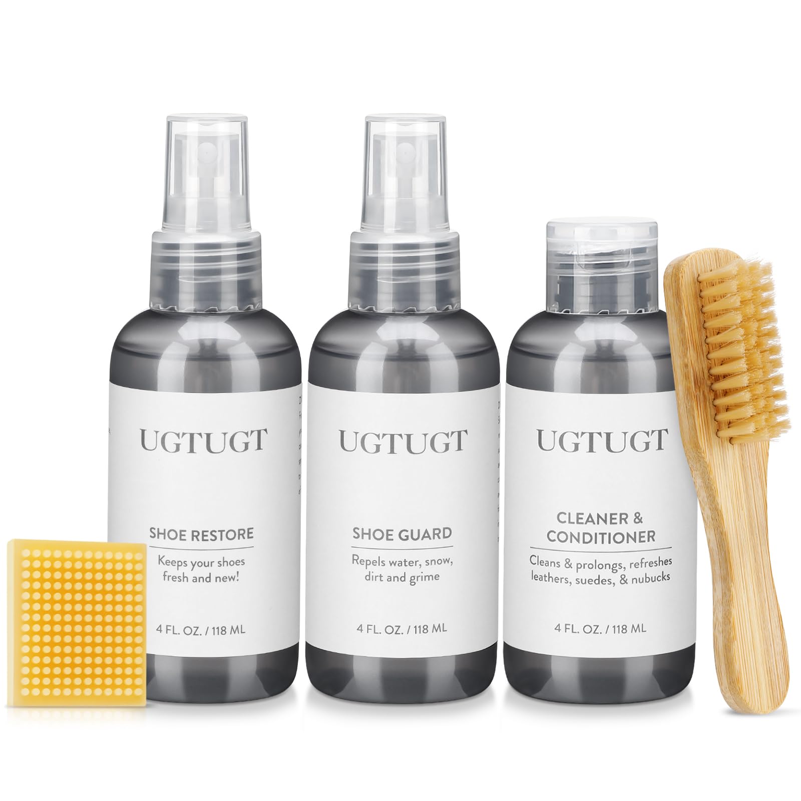 Shoe Cleaner Kit Suede Nubuck Shoe Cleaning Kit Shoe Waterproof Spray Deep Cleaning Shoe Protecter for Suede Nubuck