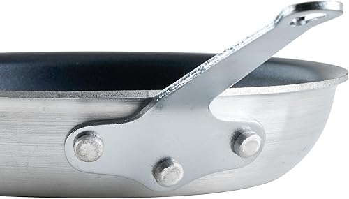 Miniatura 4 de Winco Majestic - Sartén antiadherente de 14.38 pulgadas, 14 pulgadas, color negro, plateado