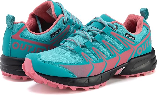 Womens Waterproof Hiking Shoes Lightweight