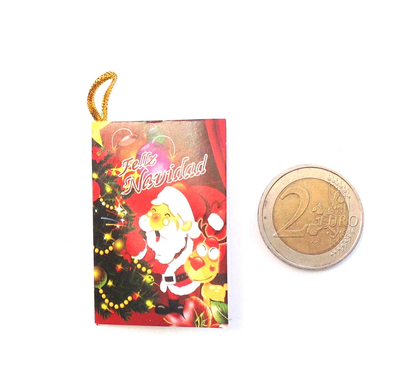 96 Mini Tarjetas de Navidad con difrentes dibujos,HC Enterprise