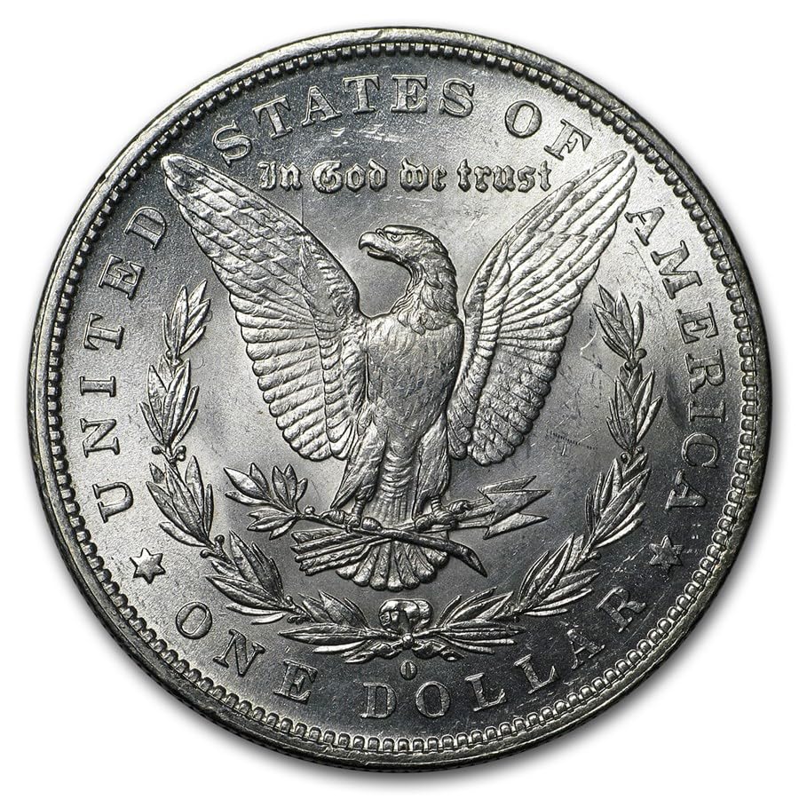 1879 O Morgan Silver Dollar $1 Brilliant Uncirculated