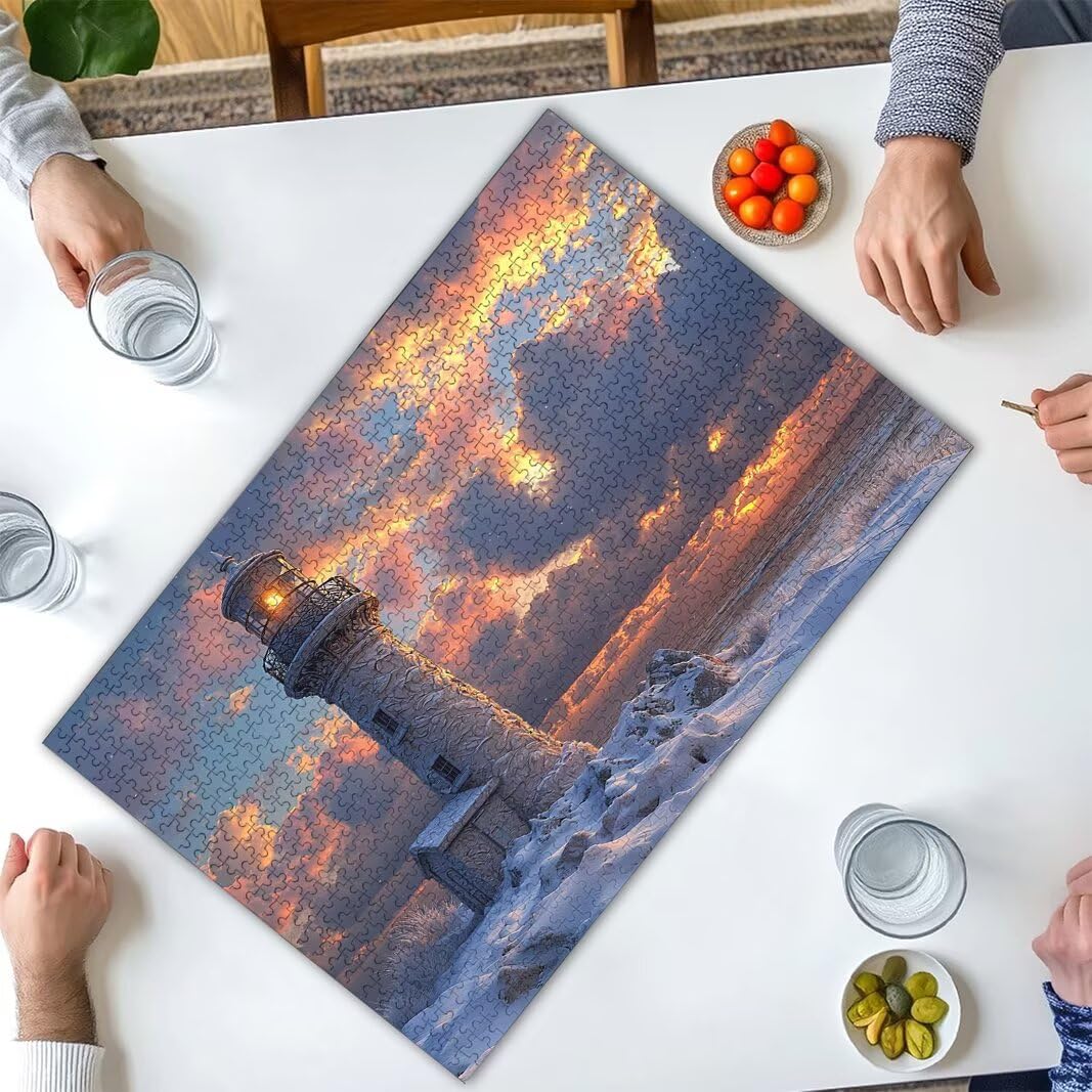 Puzzle Faro, Puzzle 1500 Piezas para Adultos, Regalo Mujer/Hombre -2273