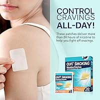 Vista 7 de Parches para dejar de fumar Paso 1 Parche para dejar de fumar, 30 parches para dejar de fumar que funcionan con 2 semanas, parche antitabaco 21 mg