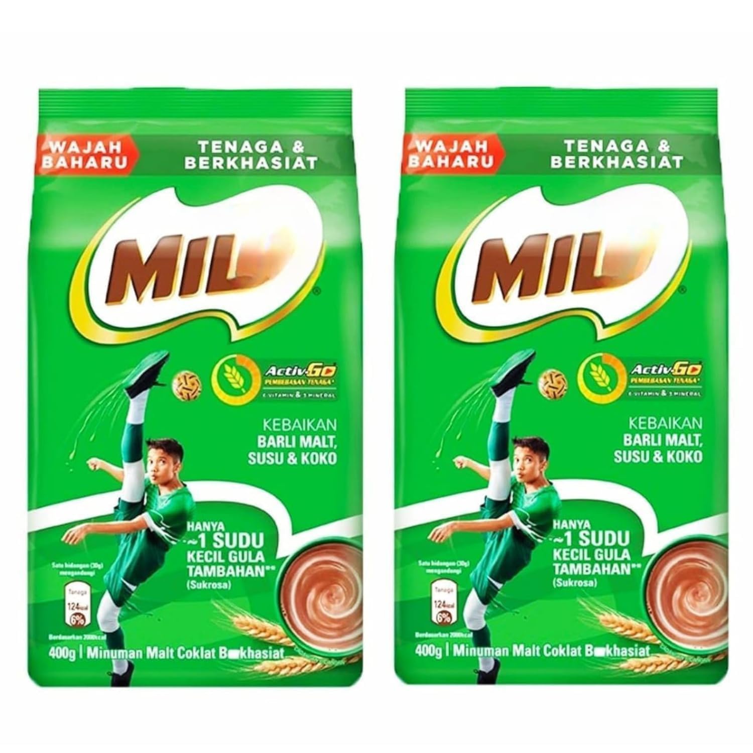 Milo Active Go, 400g (Pack Of 2) (Imported)-image-7