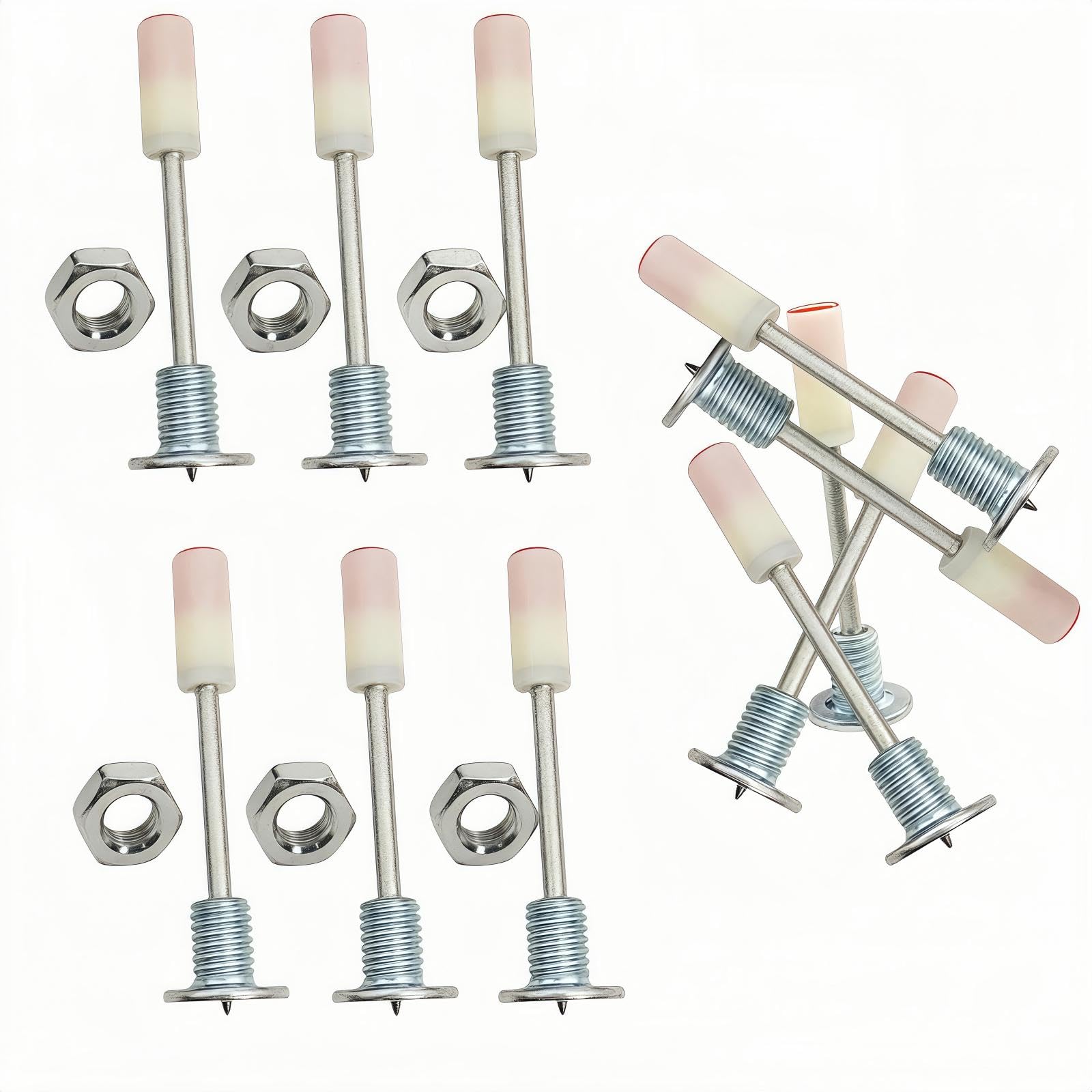 Nägel Für Nagelpistole - 100 Stück Mit M8 Muttern Für Betonwände