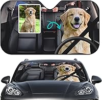 Vista 9 de Parasol personalizado para parabrisas de automóvil, diseño personalizado de tu imagen, foto, logotipo, texto, visera solar personalizada