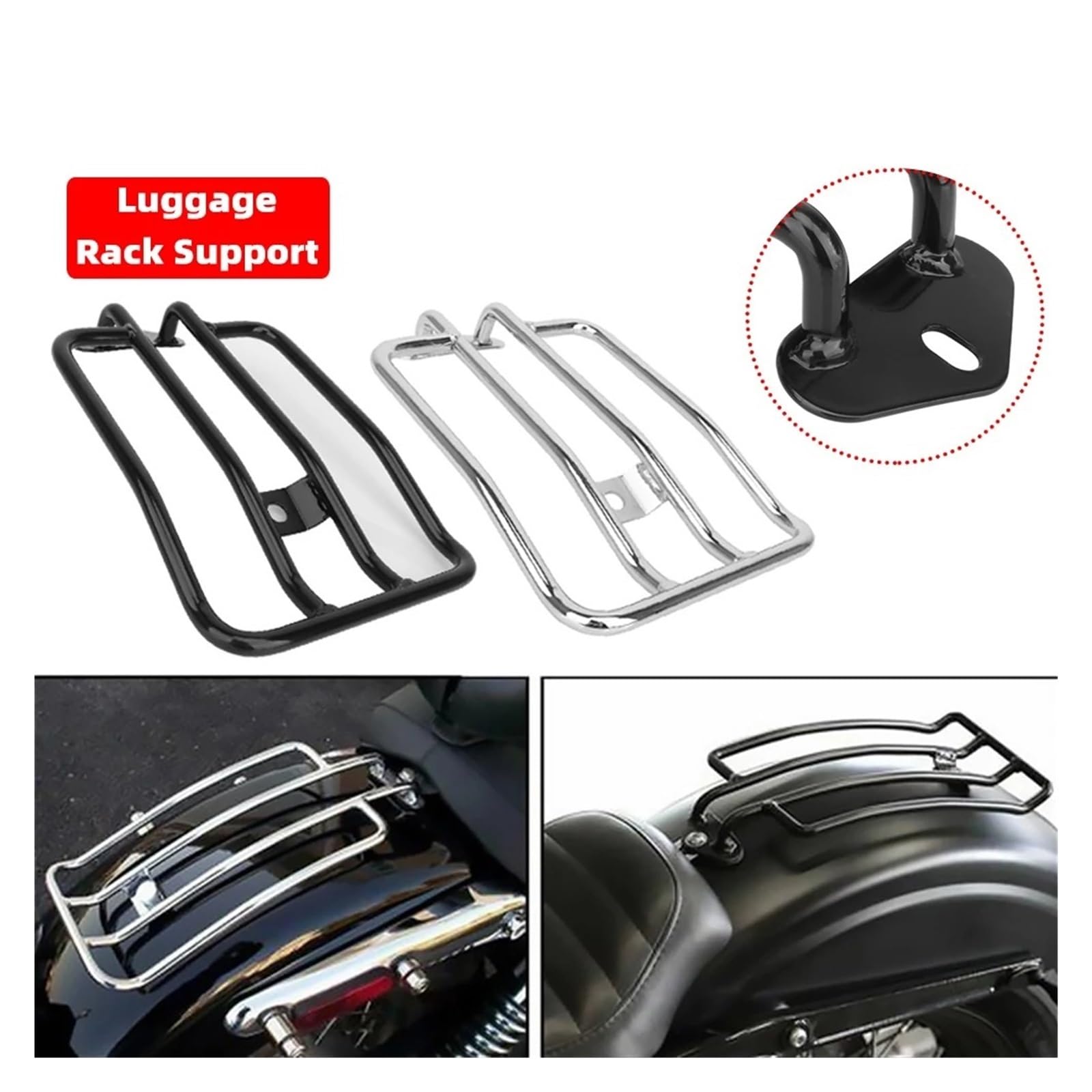 Amazon | ラゲッジラック XL用 スポーツスター 2004-2021 XL1200 883