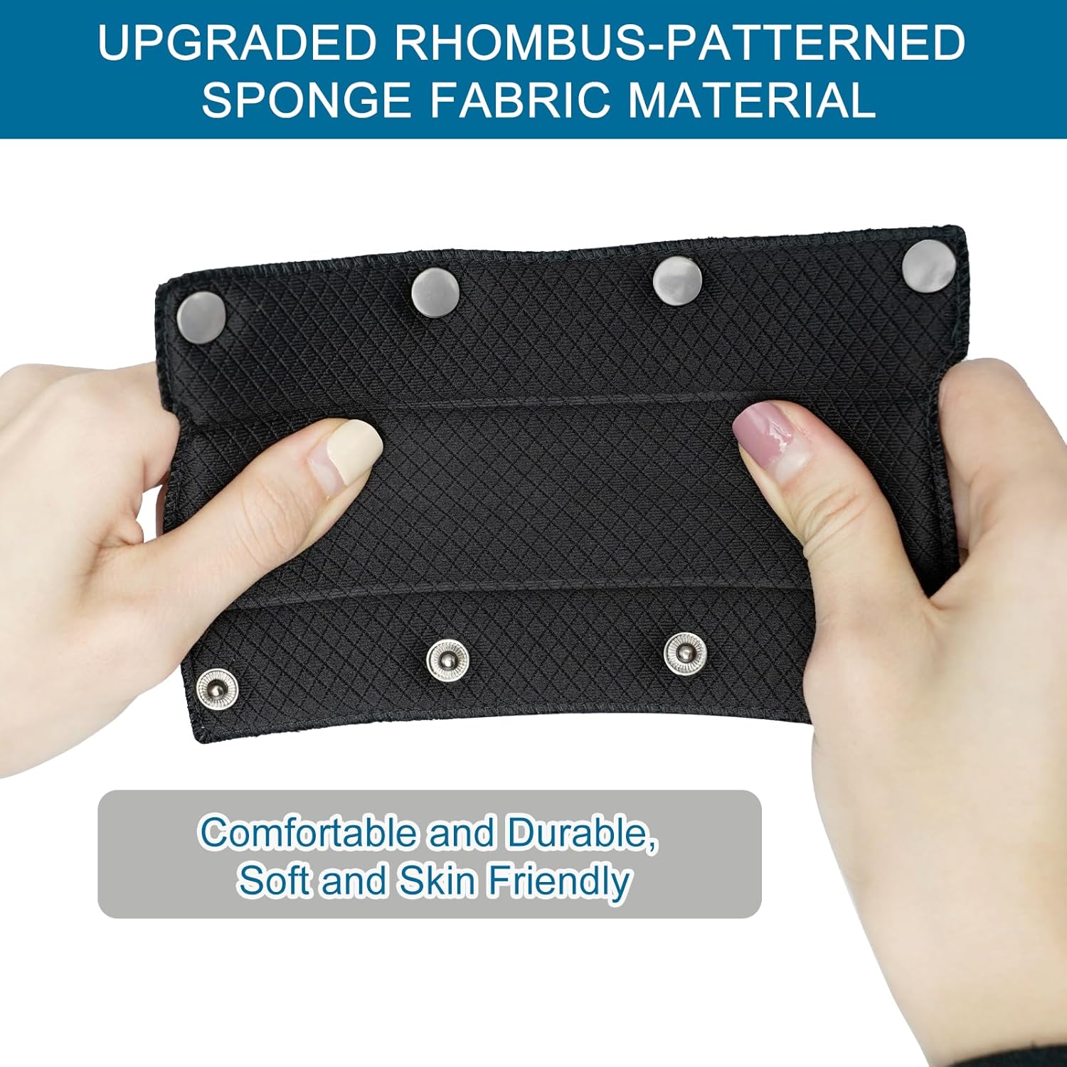 GEVO Replacement Headphone Headband Cover for Sony WH-1000XM4,WH-1000XM3/H910N/XB910N/XB900N/CH710N Headphones,Headband Cushioning Pad Protects Repair Parts,Easy Installation,No Tools Required (Black) - Image 6