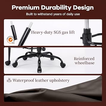 AreShark Cross Legged Office Chair: ADHD Criss Cross Desk Chair with Wheels & Stretchable Rotating Footrest - Height Adjustable Wide Yoga Kneeling Meditation Chair with Flip-up Armrests Back Support