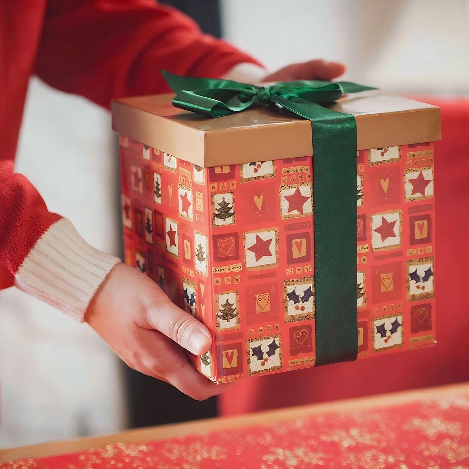 32 Colors 800Yard Satin Ribbon Rolls, 1" Wide 25 Yard/Roll, Rainbow Ribbon Perfect for Gift Wrapping Crafts Hair Bows Wedding Party Decoration (800Yard Rainbow Set-1, 1" X800Yards)