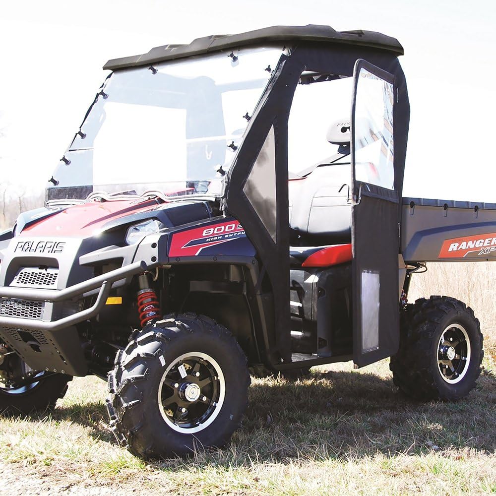 Seizmik UTV Framed Door Kit Compatible with Polaris Full Size Ranger 2009-2021 Select UTV Models| Ranger Door Kits | Cab Enclosure | Side by Side Accessories