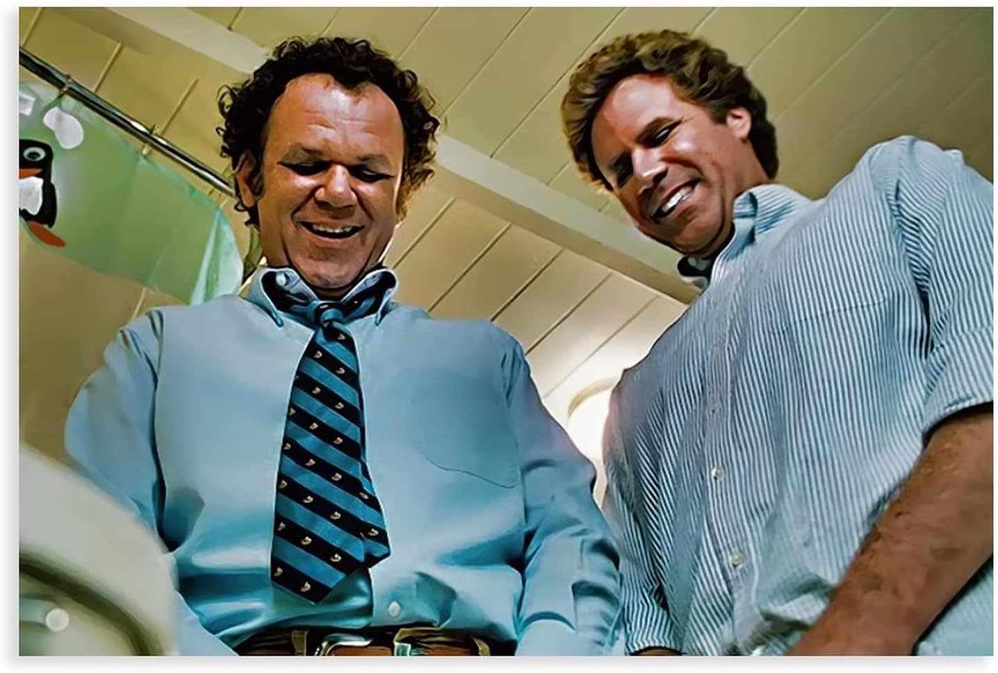 DIANSHANG Step Brothers Funny Movie Posters Harry Dunn In The Toilet Cool Wall Decor Art Print Canvas Posters for Room Aesthetic Decor Gifts Unframe:12x18inch(30x45cm)