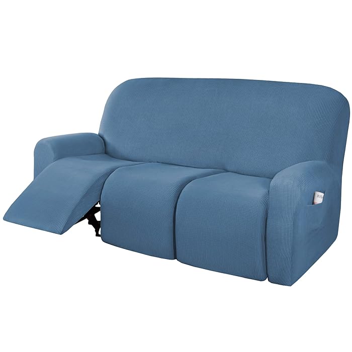 Buy H.VERSAILTEX Super Stretch Recliner Sofa Covers Reclining Couch