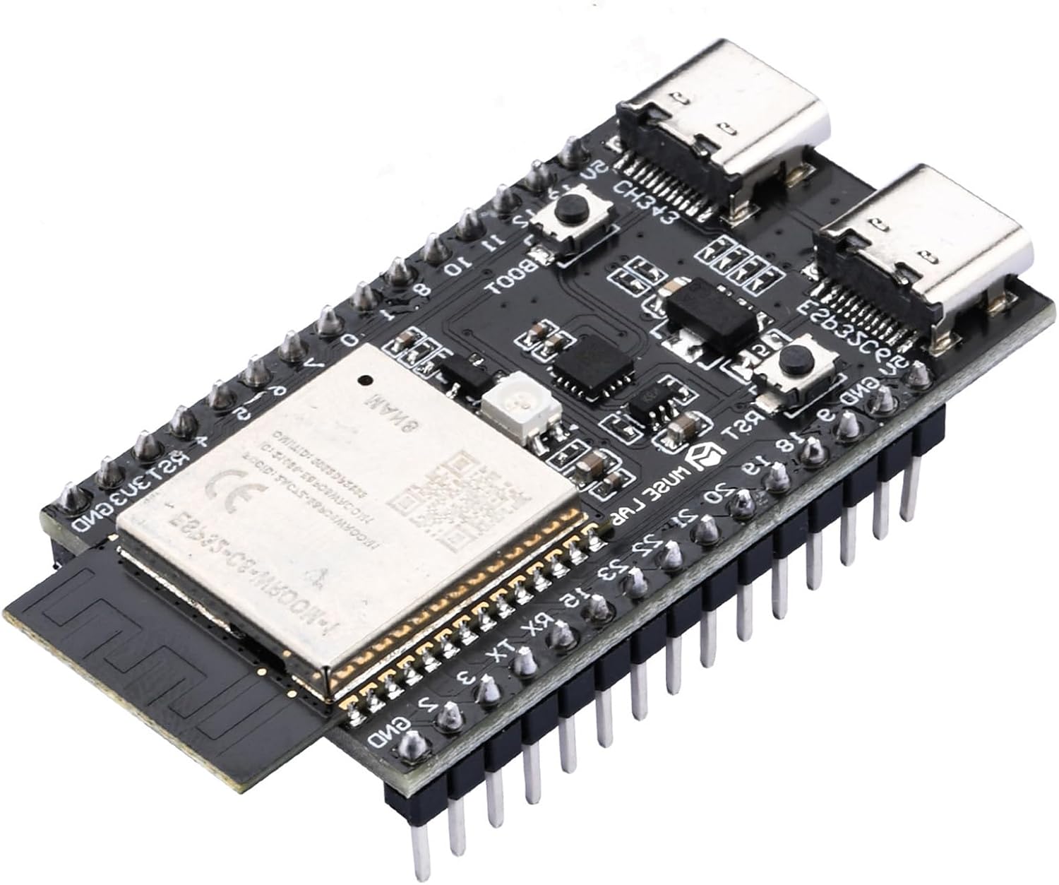 ESP32-C6 ESP32-C6-WROOM-1 WiFi Bluetooth 512KB SRAM 2.4GHz Core Board ...