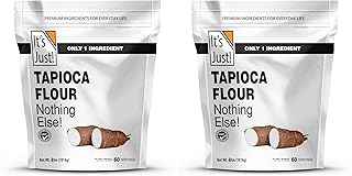 26 Cassava Flour Pie Crust Recipes That Are Gluten Free and Crisp 61 It's Just - Tapioca Flour (Starch), Natural Thickener, Non-GMO, Gluten S...