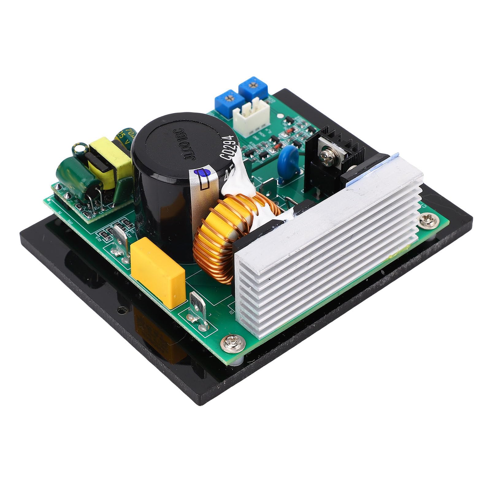 Placa de Control de Torno Mini con Salida Ajustable y Guardia de Sobrecarga Multifuncional con Salida DC0-180V para Motor 450-1100W